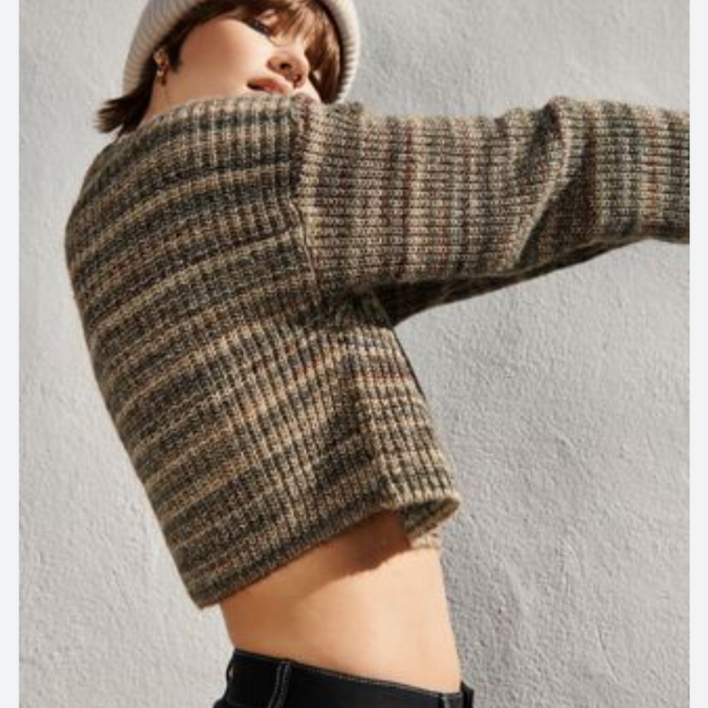 Garage Multicolor Striped Sweater